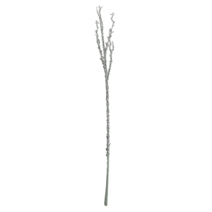 Northlight 31in. Glittered Silver Artificial Twig Christmas Spray