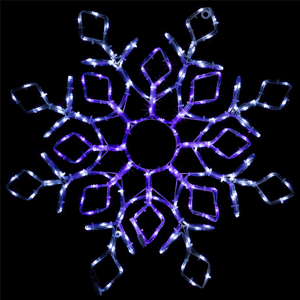 Northlight Lighted Snowflake Window Silhouette Christmas Decor