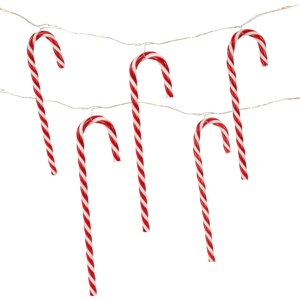 Northlight 3ft. LED Micro Fairy Candy Cane Christmas Lights