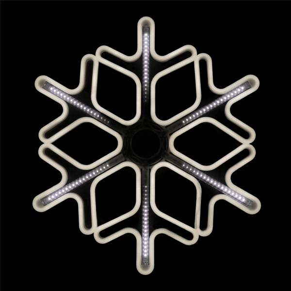 Northlight Cascading Lighted Snowflake Outdoor Christmas Decor