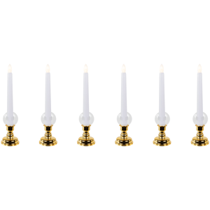Northlight Single Light Window White Candles - Set of 6