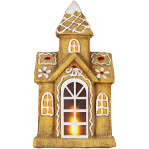 Northlight LED Christmas Gingerbread House with Icing Accents