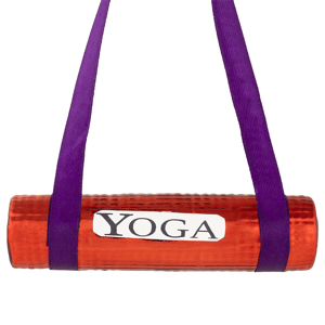 Northlight 4.25in. Shiny Red Yoga Mat Glass Christmas Ornament