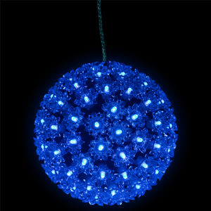Northlight Blue LED Starlight Sphere Outdoor Christmas Decor