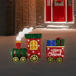 Northlight 48in. Lighted Train with Presents Outdoor Yard Decor alternate view