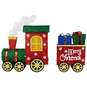 Northlight 48in. Lighted Train with Presents Outdoor Yard Decor