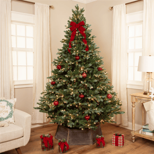 Northlight Real Touch(tm) 7.5ft. Pre-Lit Blue Spruce Christmas Tree