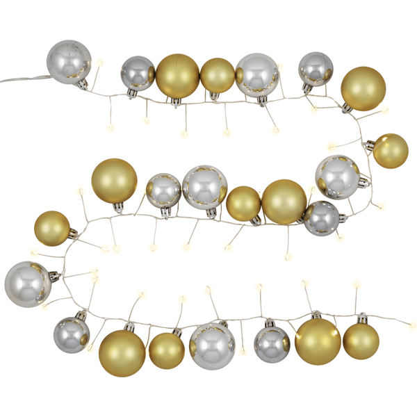 Northlight 3.75ft. Ornament String Light Christmas Garland