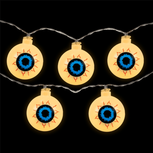 Northlight 10ct. LED Bloodshot Eyeball Halloween Lights