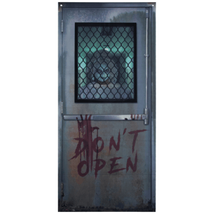 Northlight Don't Open Hospital Entryway Halloween Door Decor