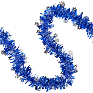 Northlight 50ft. Star of David Hanukkah Tinsel Garland