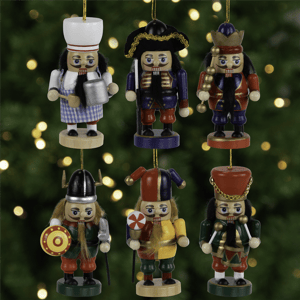 Northlight 6pc. Professional Nutcracker Christmas Ornaments