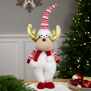 Northlight Standing Plush Moose Christmas Figure