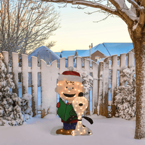 Northlight LED Peanuts(tm) & Snoopy Caroling Outdoor Christmas Decor alternate view