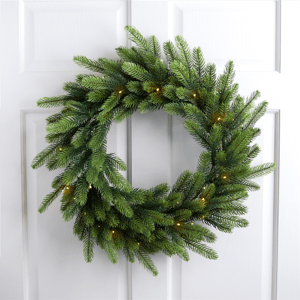 Northlight Real Touch(tm) 24in. LED Noble Fir Christmas Wreath alternate view