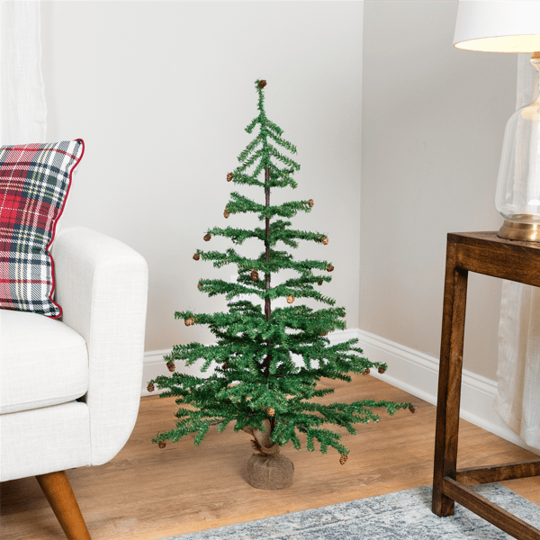 Northlight 3ft. Medium Christmas Tree with Mini Pine Cones