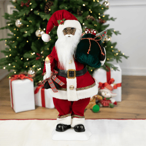 Northlight 2ft. African American Santa Claus Christmas Figure