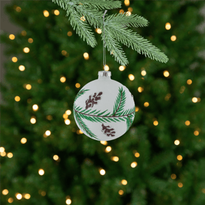 Northlight 4ct. Glittered Glass Ball Christmas Ornaments