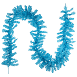 Northlight 9ft. Sky Blue Pine Christmas Garland