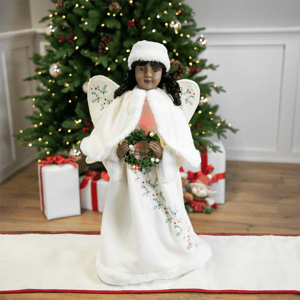 Northlight African American Animated Christmas Angel Figure alternate view