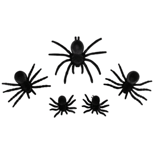 Northlight Spiders Halloween Clip-on Decor - Set of 5