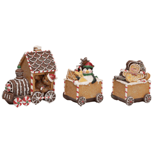 Northlight Gingerbread Candy Cane Train Christmas Decoration