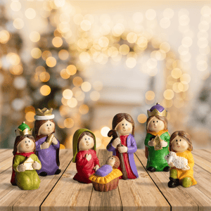 Northlight 7pc. Mini Children's Nativity Christmas Set
