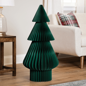 Northlight 3ft. Accordion Honeycomb Foldable Paper Christmas Tree