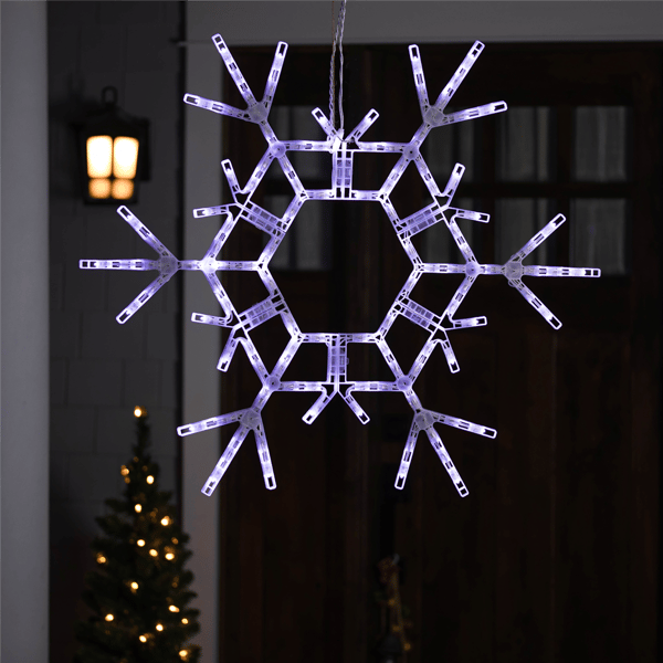 Northlight LED Large Foldable Snowflake Outdoor Christmas Decor
