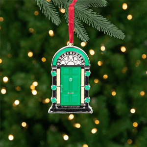 Northlight Bless This House Shamrock Door Christmas Ornament