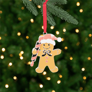 Northlight Gingerbread Man with Rolling Pin Christmas Ornament