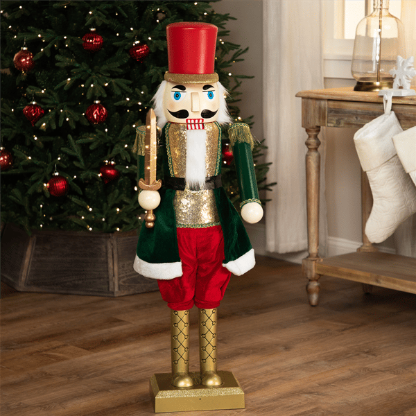 Northlight LED Animated & Musical Christmas Soldier Nutcracker