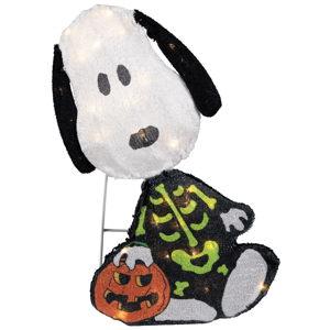 Northlight LED Lighted Peanuts(tm) Snoopy Halloween Yard Decoration