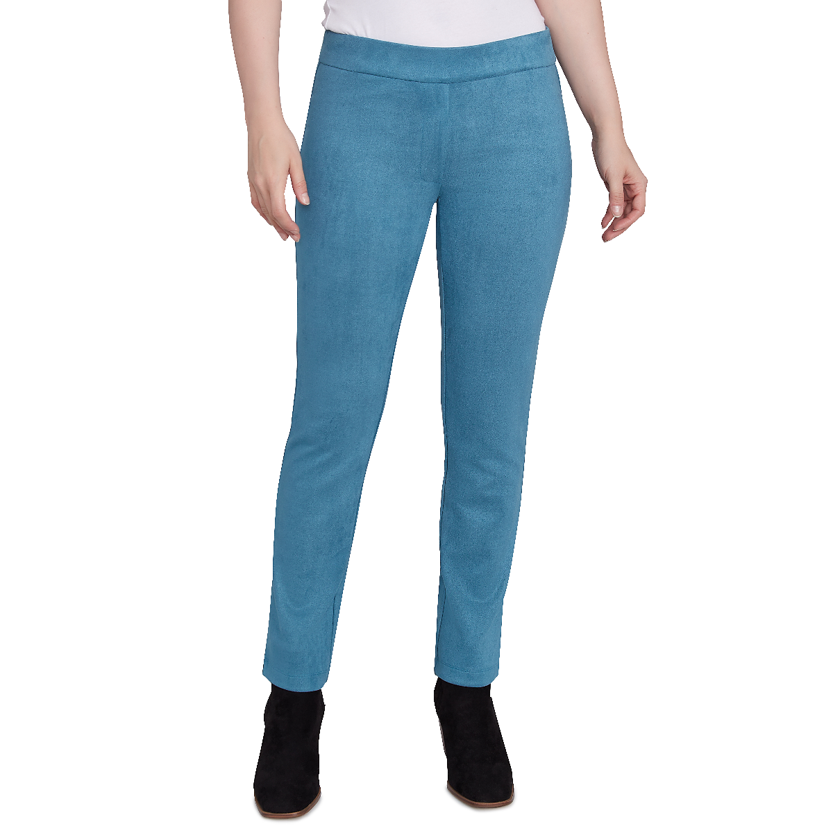 Petite Emaline New York Pull-On Ankle Stretch Pants