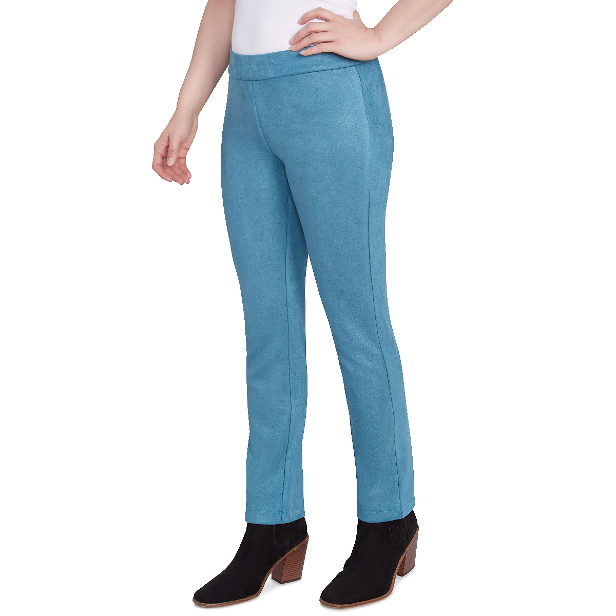 Petite Emaline New York Pull-On Ankle Stretch Pants