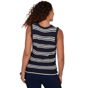 Womens Emaline Summer In The City Stripe Sweater Vest alternate view