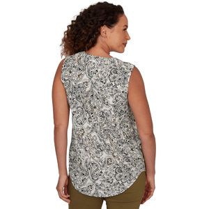 Womens Emaline La Vita Costiera Sleeveless Paisley Blouse alternate view