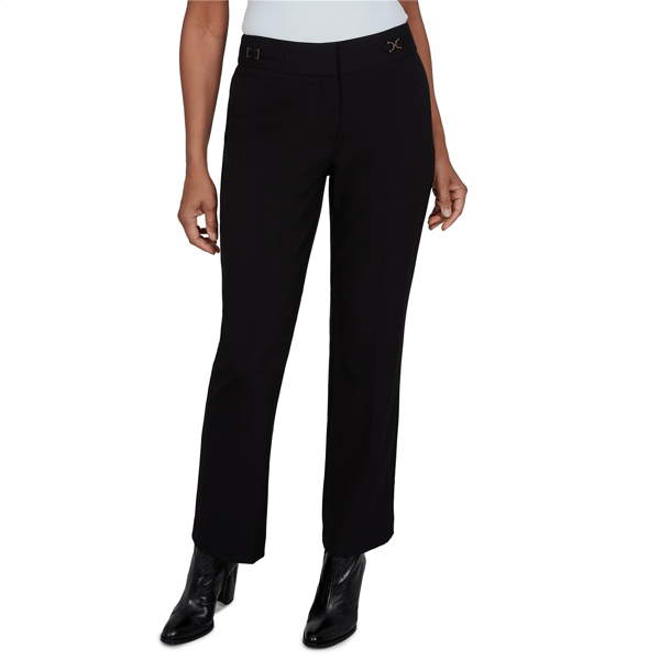 Womens Emaline Country Code Solid Straight Leg Pants