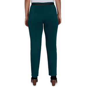 Womens Emaline Feminine Mystique Solid Pull On Straight Leg Pants alternate view