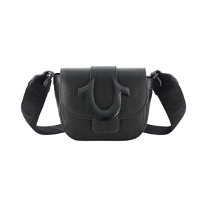 True Religion Mini Flap Dark Hardware Crossbody Bag
