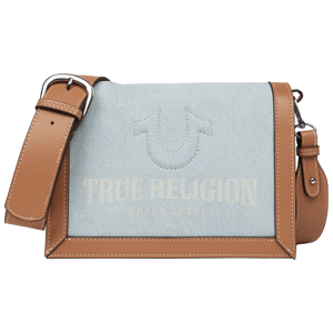 True Religion Multi-Compartment Denim Crossbody Bag