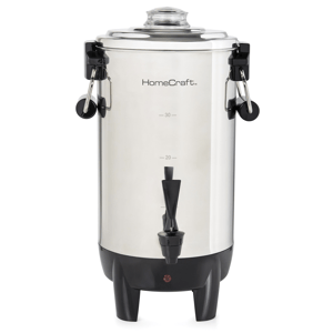 HomeCraft Quick-Brewing 1000-Watt Automatic 30-Cup Coffee Urn