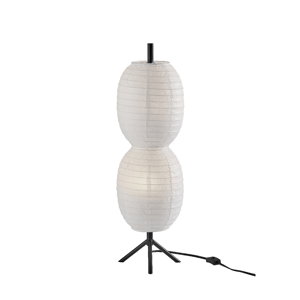 Adesso Lanai Table Lamp with White Paper Shade