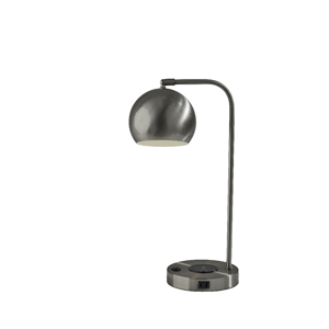 Adesso Emery Supercharger Desk Lamp with Metal Shade alternate view