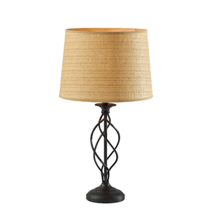 Simplee Adesso Darcy Black Table Lamp