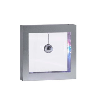 Simplee Adesso Disco Ball Silver Light Box