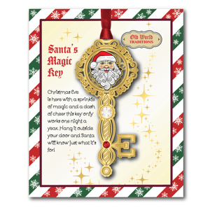 Beacon Design Santa's Magic Key Christmas Ornament