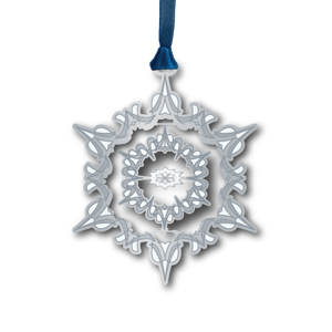 Beacon Design Snowflake Spinner Christmas Ornament