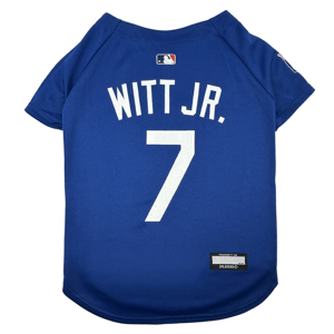 MLBPA Kansas City Royals Bobby Witt Jr Player Pet Jersey