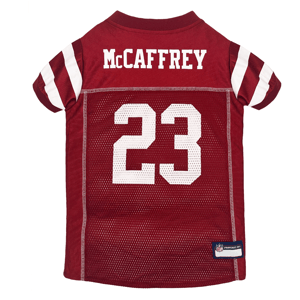 NFLPA San Francisco 49ers Christian McCaffrey Pet Jersey